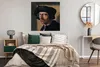 MuchoWow® Poster Kunst - Brille - Porträt 100x100 cm - Produktbild-Vorschau 4
