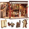Stavebnice Cutebee Thames Bookstore CWGB405, dřevo, 22 x 14 Náhled obrázku produktu 7