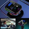 FM vysílač do auta s Bluetooth, 2x USB port a RGB Náhled obrázku produktu 4