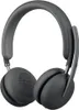 A pair of dark gray wireless headphones shown from a three-quarter angle against a white background. Voir les images du produit
