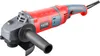 A red and gray angle grinder is shown against a white background. Náhľad obrázku produktu