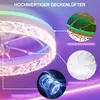 68W Leise Deckenventilator, RGB Farbwechsel LED Produktbild-Vorschau 11