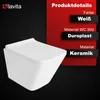 LAVITA Wand-WC Lago | Hänge Toilette | Toilettendeckel mit Produktbild-Vorschau 5
