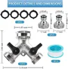 2-Wege-Verteiler Wasseranschluss Adapter, Wasserhahn, Produktbild-Vorschau 2