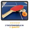 Best Sporting Tischtennisset 2 Tischtennisschläger 3 Bälle Produktbild-Vorschau 3