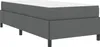 vidaXL Boxspringbett Dunkelgrau 90 x 190 cm Stoff Produktbild-Vorschau 4