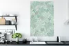 MuchoWow® Poster Blätter - Blumen - Muster 80x120 cm - Produktbild-Vorschau 3