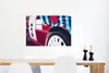 MuchoWow® Poster Rennwagen - Nummer - Blau - Rot 60x40 cm - Produktbild-Vorschau 4