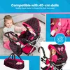 Kinderplay Puppenwagen 3-in-1 – Gondel, Sportwagen und Produktbild-Vorschau 4