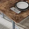 Esstisch Vicco Merido Eiche rustikal/Grau 140 x 80 cm, Produktbild-Vorschau 4