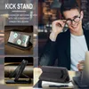 Google Pixel 8 Hülle, Retro Kunstledertasche mit Produktbild-Vorschau 3