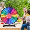 18" Glücksrad zum drehen, Tischglücksrad für Lotteriespiele Produktbild-Vorschau 2