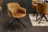 riess-ambiente Drehbarer Design Stuhl EUPHORIA senfgelb Produktbild-Vorschau 6