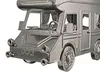 Gilde Flaschenhalter, "Wohnmobil", Wohnwagenmotiv, Metall, Voir les images du produit 4