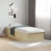 vidaXL Rám postele bez matrace Sonoma dub 75x190 cm Náhled obrázku produktu 2