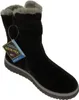 A black boot with a GORE-TEX tag attached. Produktbild-Vorschau