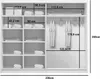 Geräumiger Kleiderschrank mit Spiegel HUGO, Breite 230 cm, Produktbild-Vorschau 3