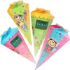 com-four® 4x Schultüte 30cm, Geschwisterschultüten aus Produktbild-Vorschau 1