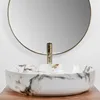 Rea Aufsatzwaschbecken Queen Carrara Shiny 0 Oval White Produktbild-Vorschau 4