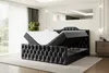 ALTDECOR Boxspringbett mit Fußteil, H4 Matratze und Topper Produktbild-Vorschau 3