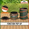 GARDEBRUK - 3x Sac de déchets de jardin 165L max. 30kg par Voir les images du produit 3