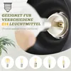 ZMH lampa sufitowa czarna reflektor sufitowy vintage - Podgląd zdjęcia produktu 3