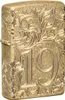 Zapalova? Zippo 1932 Tumbled Brass Armor Case s hlubokým Náhled obrázku produktu 1