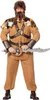 A man wearing a barbarian costume, holding a sword. Voir les images du produit