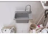 Granitan | Wirtschaftsspüle - MONZA - mit Siphon - Grau - Produktbild-Vorschau 5