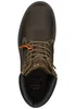 A top-down view of a brown leather boot. Produktbild-Vorschau