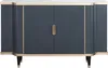 FURNLUX Anrichte Stilig Dunkelgrau 150cm / Hauptfarbe: Grau Produktbild-Vorschau 1