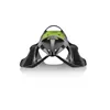 A black and green sled is shown from the front on a white background. Anteprima dell’immagine prodotto