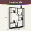 Puluomis LED Wandregal 100cm mit RGB-Beleuchtung & Produktbild-Vorschau 4