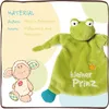 NICI Schmusetuch Frosch kleiner Prinz 25x25cm Produktbild-Vorschau 5