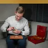 Aufbewahrungsbox aus Holz und 3 Glasbehälter für Produktbild-Vorschau 5