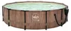 Frame Pool SWING TEAK Ø 3,05 x 1,07 m mit Skimmer-Halterung Produktbild-Vorschau 1