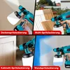 Akku Farbsprühsystem 3-in-1-Sprühbild Farbsprühgerät mit 2x Produktbild-Vorschau 6