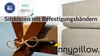 sunnypillow 2er Set Stuhlkissen 50 x 50 wasserdicht Produktbild-Vorschau 3