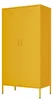 Lendo Online Lockerkast Metaal 90x50x180 cm Geel Productafbeelding-voorbeeld 5