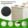 Pfandflaschen Sammelbehälter 140L Aufbewahrung mit Deckel Produktbild-Vorschau 5