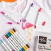 Mont Marte Textilmarker Set 12 Farben – Stoffmarker Dual Produktbild-Vorschau 4