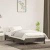 vidaXL Bettgestell ohne Matratze Dunkelgrau 90x200 cm Samt Produktbild-Vorschau 2