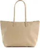 LACOSTE LARGE COATED CANVAS TOTE HellBraun Produktbild-Vorschau 8