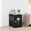 vidaXL Nábytok pre psov čierny dub 45 x 62 x 59 cm materiál Náhľad obrázku produktu 2