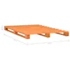 vidaXL Lit de palette brun pin massif 200×200 cm Voir les images du produit 6