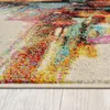 TT Home Wohnzimmer Teppich Bunt Kurzflor Soft Modern Produktbild-Vorschau 2