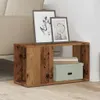 PUEAZU TV-Schrank Altholz-Optik 60x24x32 cm Holzwerkstoff - Produktbild-Vorschau 3