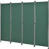 A dark green outdoor privacy screen with metal poles. Podgląd zdjęcia produktu