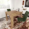 Skye Decor, Single 90 - Wit, Eikenhout, Eettafel, Productafbeelding-voorbeeld 1