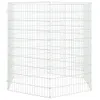vidaXL Freilaufgehege 6-teilig 54x100 cm Verzinktes Eisen Produktbild-Vorschau 3